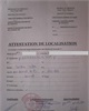 01 - Attestation de localisation